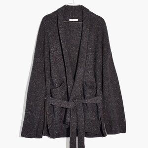 Madewell Dark Gray Knit Cardigan